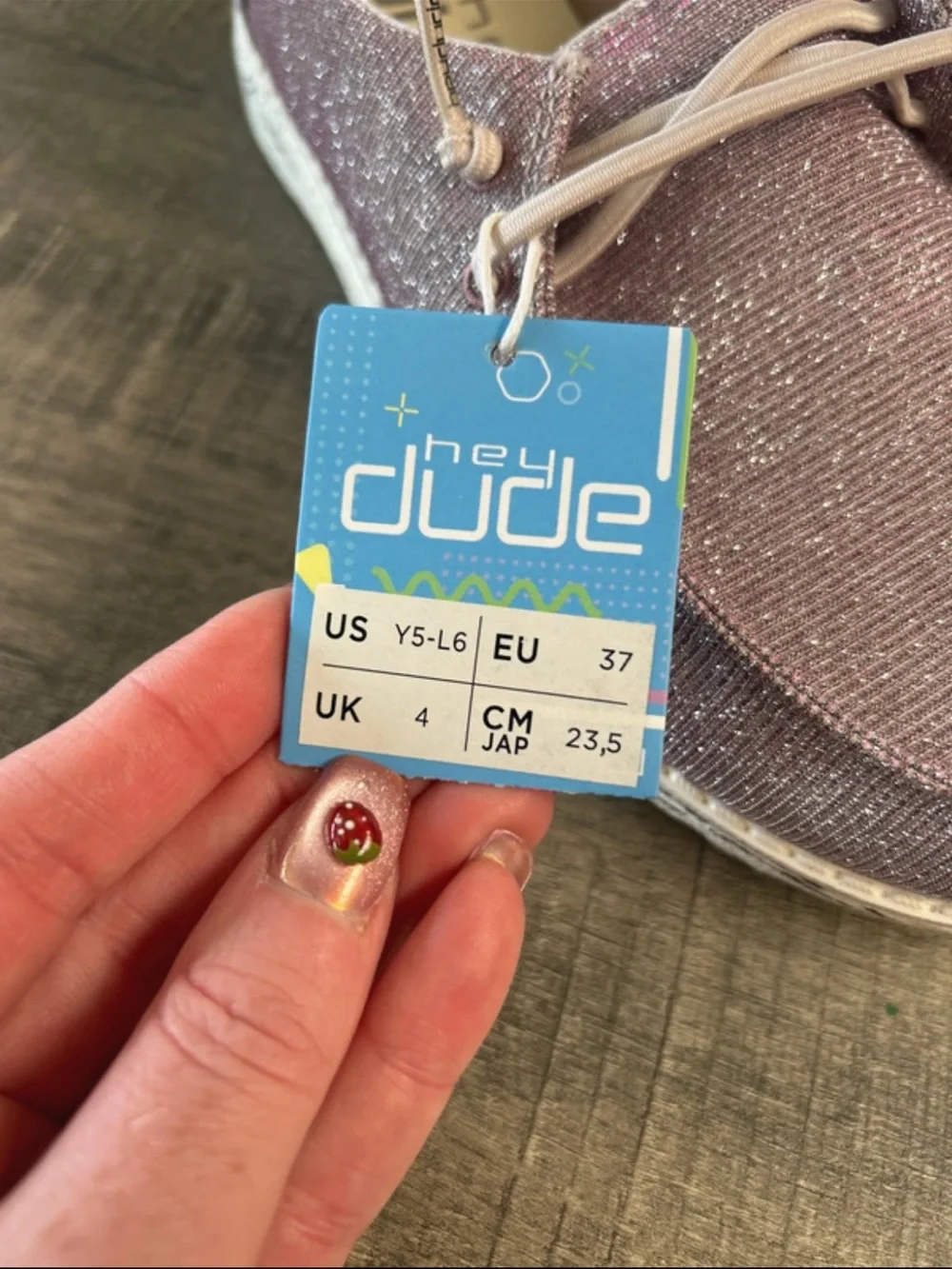 Hey Dude Disco Pink  Slip-On Shoes